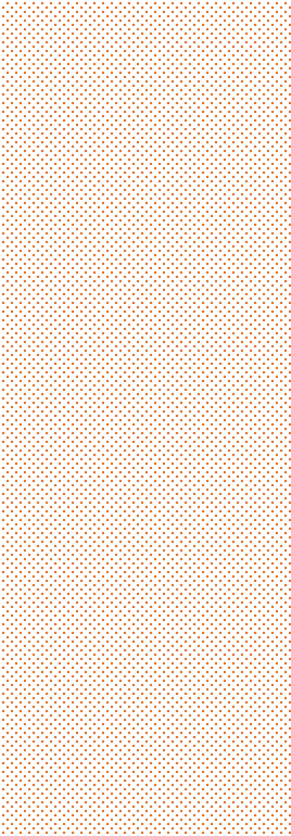 Orange decorative column